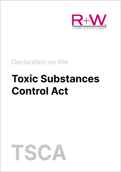 R+W Statement on TSCA Section 6(h)